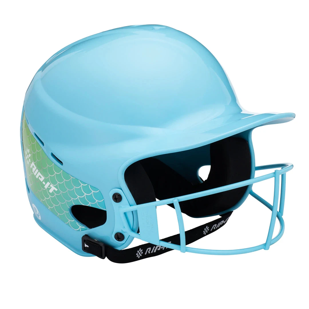 Rip-It Play Ball Girl's Softball Batting Helmet 1 Rip-It Play Ball Girl's Softball Batting Helmet