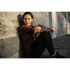 Women's QALO Stackable Silicone Wedding Ring Set- White/Black