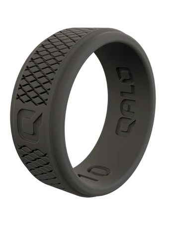 QALO Standard Men's Dark Grey Crosshatch 1 QALO Standard Men's Dark Grey Crosshatch