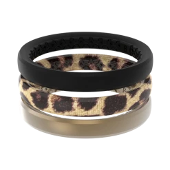 Groove Life Leopard - Women's Stackable Silicone Ring