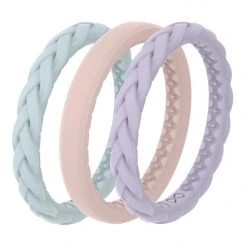Groove Life Pastel Sky - Women's Stackable Silicone Ring