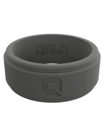 QALO Men's Step Edge Silicone Ring - Charcoal Accessories 2 QALO Men's Step Edge Silicone Ring - Charcoal Accessories