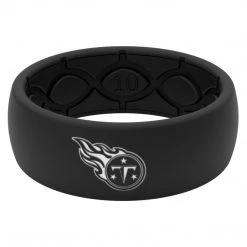 Groove Life NFL Tennessee Titans Black Silicone Ring
