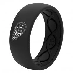 Groove Life NFL Tennessee Titans Black Silicone Ring