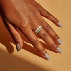 Women's QALO Stackable Silicone Ring Set - Wildflower