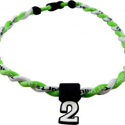 TOP GEAR ATHLETICS Single Digit Custom Silicone Numbers For Baseball/Softball Titanium Necklaces