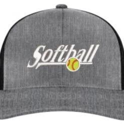 Pacific Headwear Snapback Hat - Softball