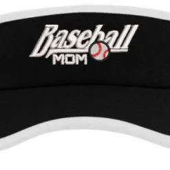 Pacific Headwear Performance Visor - Baseball Mom