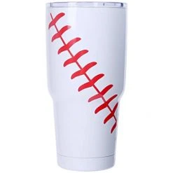 TOP GEAR ATHLETICS Baseball Tumbler Cup 30oz