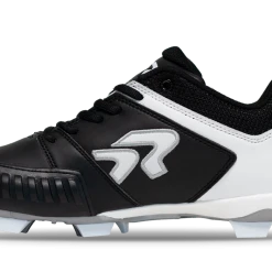 Ringor Flite Cleat - Pitching Toe Molded Black/White