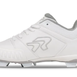 Ringor Flite Cleat - Pitching Toe Molded White/Silver